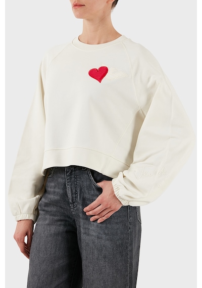 Emporio Armani Bayan Sweat Ew002122 Af12538 U1144 Ekru Ekru