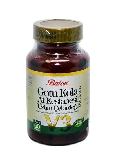 Balen Gotu Kola & At Kestanesi&üzüm Çekirdeği Ekstrakti Kapsül