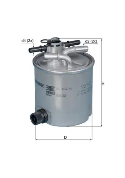 Mahle Kl40416 Yakit Filtresi 1541084a51 1541084a51000 8200519808