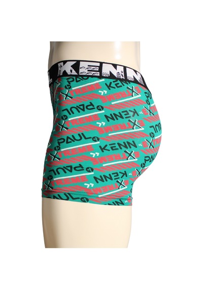 Kenn Paul Erkek Kp Desenli Pamuklu Boxer Dayanıklı Kumaş Rahat Boxer Çok Renkli