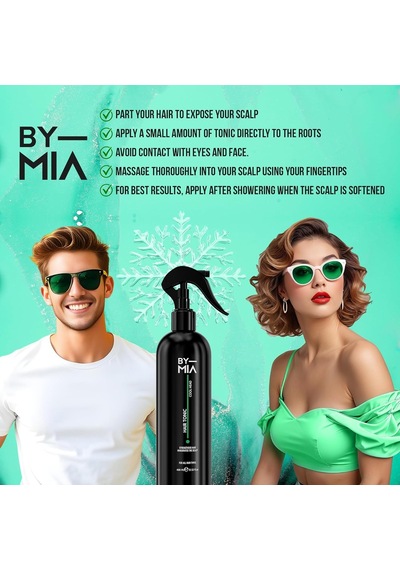 By Mıa Saç Toniği 400ml / Saç Derisi Toniği / Saçı Güçlendirir / Zindeliklı Saç Büyümesini Katkı Sağlar /