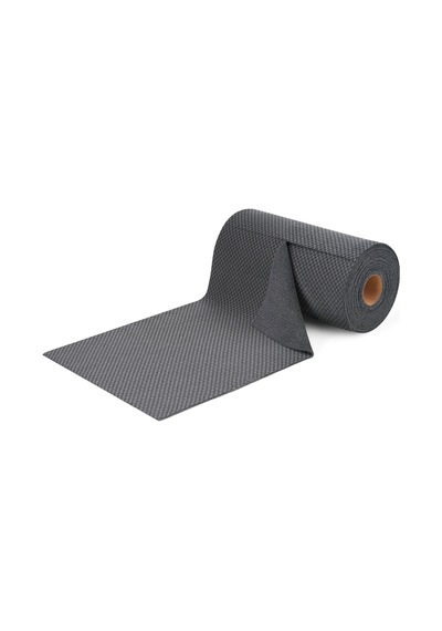 Çok Amaçlı Rulo Mikrofiber Temizlik Bezi 30x30 24 Yapraklı Desenli Gri Gri