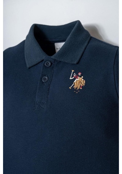 U.S. Polo Assn. U.s. Polo Assn Erkek Bebek 2 Li Şort T-şhirt Takım Lacivert-2347 Lacivert