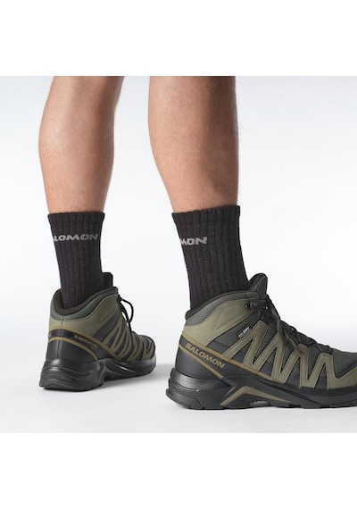 Salomon X-adventure Recon Mıd Gore Tex Erkek Outdoor Botu Asphalt L47814500 Siyah