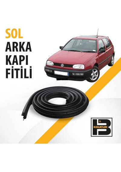 Volkswagen Golf 3.nesil Sol Arka Kapı Fitili Bm00013