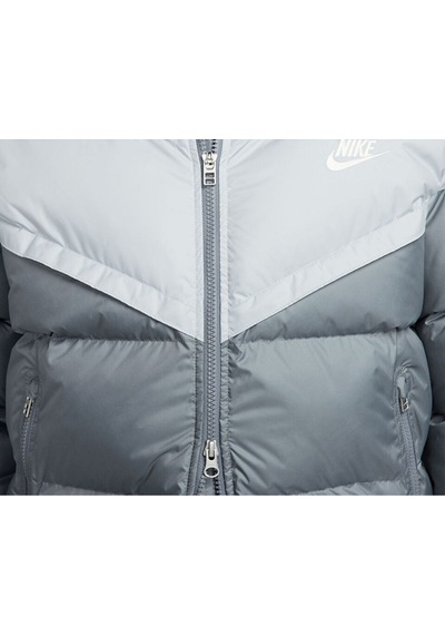 Erkek Günlük Mont Fb8185-077 M Nk Sf Wr Pl-fld Hd Jkt Gri Gri