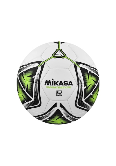Regateador Sentetik Deri Halı Saha Futbol Topu 5 Numara El Dikişli + Pompa + Havlu Bileklik Yeşil