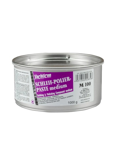 Yachticon - M 100 Orta Dereceli Pasta Cila 1 Kg : Solmuş Ve Çizilmiş Yüzeylere Profesyonel Orta Kat Dokunuşu
