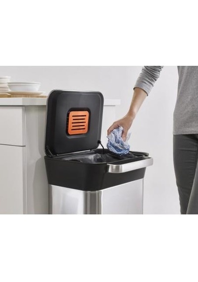 Joseph Joseph Titan Çöp Kovası 30 Litre Paslanmaz Çelik