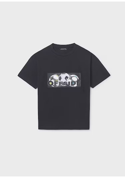 Mayoral Erkek Çocuk T-shirt 6033 Siyah