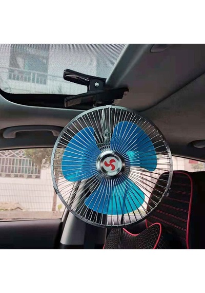 Araç Araba Tır Kamyon Mandallı 12v 6 İnç Vantilatör Fan Soğutucu