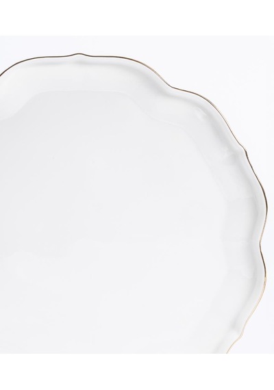 Maxx Doria Hexa Gold 12 Kişilik 58 Parça Yemek Takımı Pa2106 Beyaz