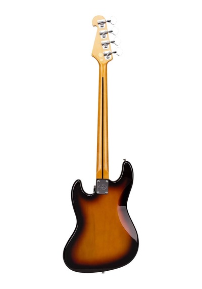 Sx Sjb62c+/3ts Tortoise Shell Pickguard Bas Gitar, 3-tone Sunburst