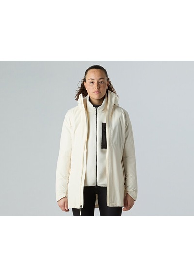 The North Face W Hikesteller Parka Shell Jacket Kadın Outdoor Parka Nf0a8dz1qlı1 Beyaz Beyaz