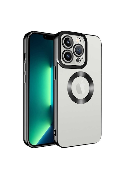 Apple Uyumlu iPhone 14 Pro Max Kilif Kamera Korumali Logo Gösteren Seffa 561061632