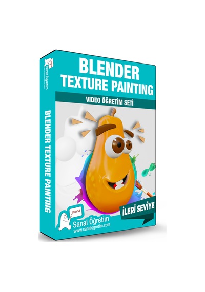 Blender Texture Painting Video Ders Eğitim Seti