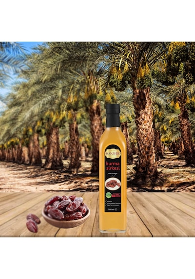 Hanzade Bitkisel Hurma Sirkesi 6 x 500 ML
