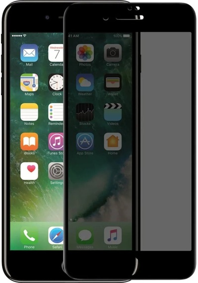 Apple Uyumlu   iPhone 6/6s Siyah-yüksekkalite Mat Parmak İzi Bırakmayan Hayalet Seramik Tam Kaplayan Ekran Koruyucu