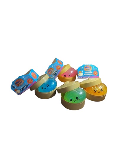 Dumpling Squishy Sürpriz Renkli Çin Mantısı Büyük Boy Xl - Rainbow Mystery Squishy Bun - Viral Figür Çok Renkli