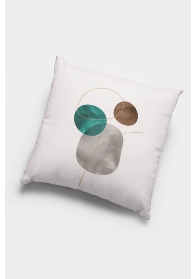 Zümrüt Modern Çift Taraflı 4'lü Set Kırlent Kılıfı 4kr027n11 Zümrüt Yeşili