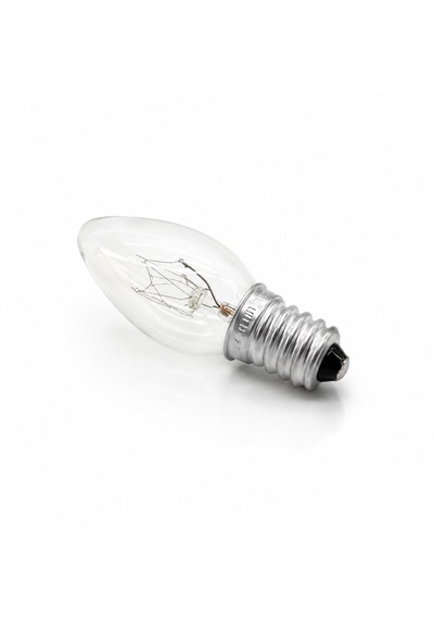 50 Adet Şeffaf Gece Lambası Ampul E14 - 10w C7 5286