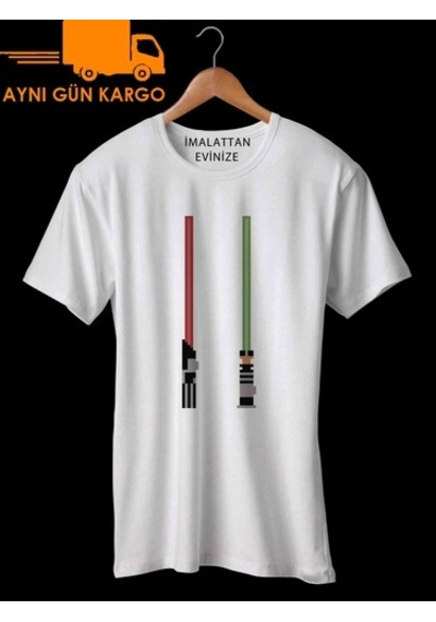 Star Wars Baskılı Tişört Ücretsiz Kargo