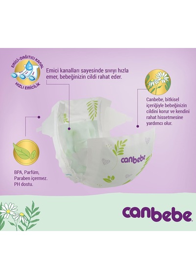 Bebek Bezi 4 Beden 7-14 Kg 100 Adet Diğer