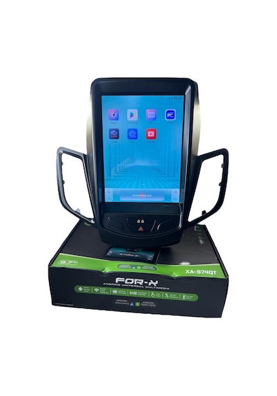 Ford Fiesta 2009-2014 For-x 4-64 Tesla Profesyonel Oem Multimedia 10"