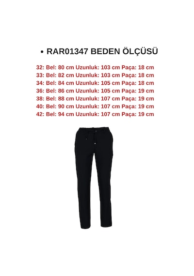 Modarar Erkek Jogger Pantolon Bel Bağcıklı Regular Rar01347 Lacivert