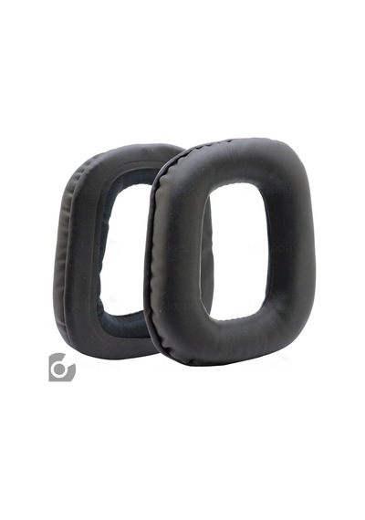 Logitech G930 G430 F450 G432 G332 G231 G230 Uyumlu Kulaklık Sünger Yastığı Pedi Deri Siyah