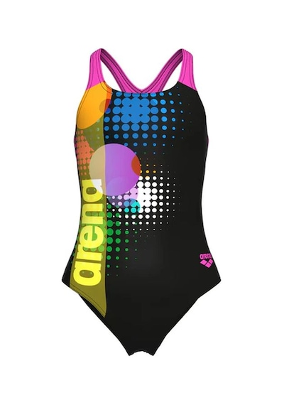 Arena Girls Swimsuit Dots Swim Pro Back Black Multicolor Shocking Pink Kız Çocuk Yüzücü Mayosu 010745559 Çok Renkli Arena Girls Swimsuit Dots Swim Pro Back Black Multicolor Shocking Pink Kız Çocuk Yüzücü Mayosu 010745559 Çok Renkli