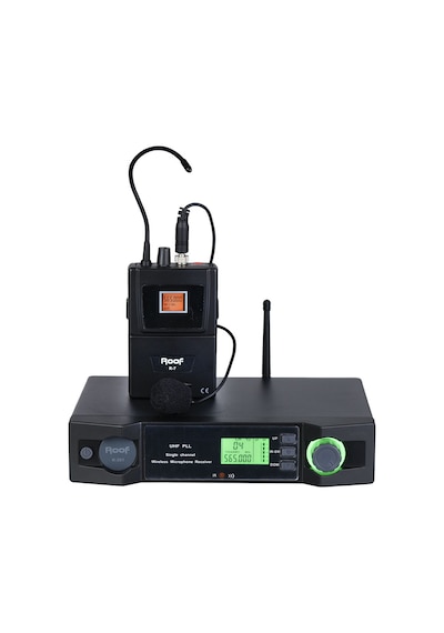 Roof Uhf Kablosuz Yaka Mikrofonu R-201y