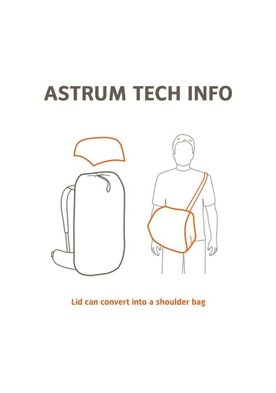 Vaude Astrum EVO 70+10L Trekking Sırt Çantası 15950 Çok Renkli