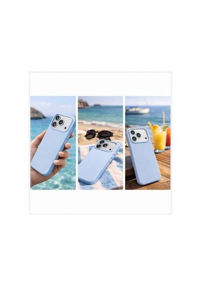 Apple Uyumlu iPhone 17 Pro Max Kılıf Renkli Lansman İçi Kadife Yumuşak Kamera Yükseltili Silikon Baby Mavi Apple Uyumlu iPhone 17 Pro Max Kılıf Renkli Lansman İçi Kadife Yumuşak Kamera Yükseltili Silikon Baby Mavi
