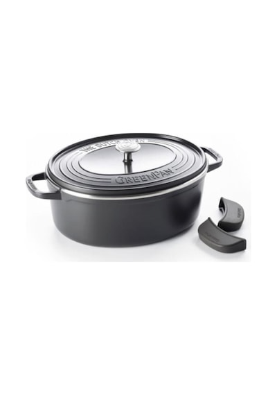 Greenpan Featherweights Seramik Yapıştırmaz Dutch Oven 25Cm Oval