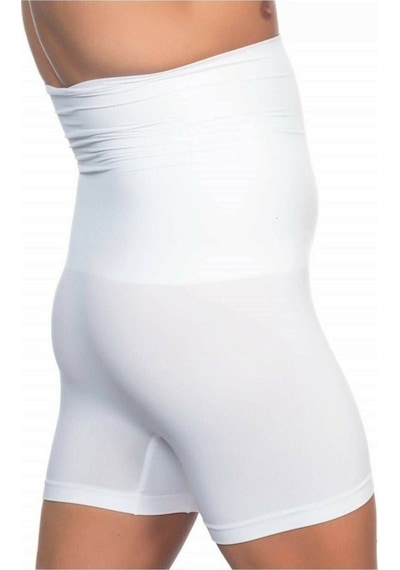 Mistirik Erkek Boxer Korse Beyaz Beyaz