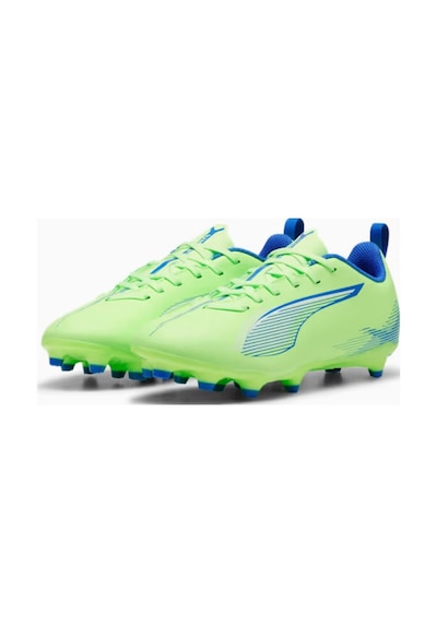 Puma Ultra 5 Play Fg/ag Çocuk Krampon Çim Halı Saha Uyumlu Dar Kalıp 10769503 Neon - Yeşil