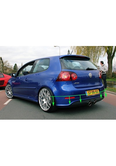 Autogp Vw Golf 5 R32 Arka Tampon Alt Eki 2003 / 2009