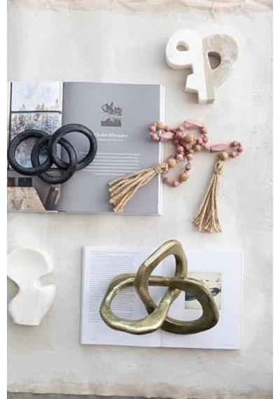 Bloomingville Soyut Heykelcik, Altın