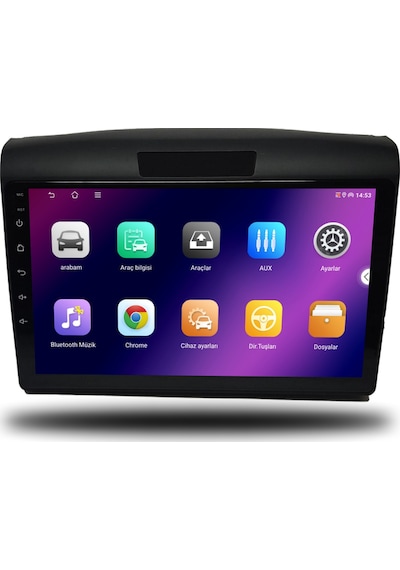 Caros Honda Crv 2013-2018 9 İnç Uyumlu Android Multimedya 4gb Ram 64gb Hafıza 9"