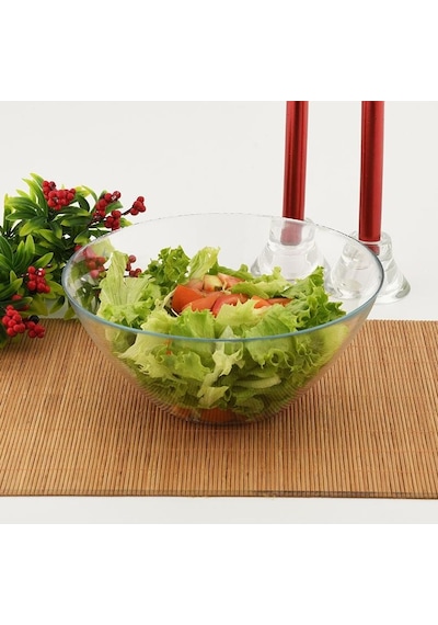 Paşabahçe İconic Cam Kase - Çok Amaçlı Sunum Salata Servis Karıştırma Kasesi