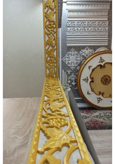 Bronz Duvar Ve Tavan Bordürü 10 Cm Eninde 100cm Uzunluğunda Dgk-14