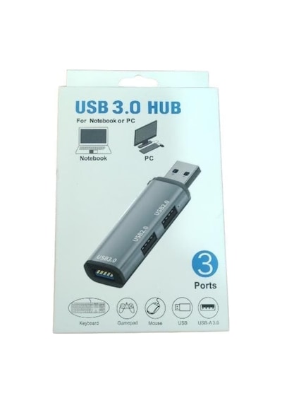 Usb 3.0 Hub Çoklayıcı 1xUsb 3.0- 2xUsb 2.0 Çoklayıcı
