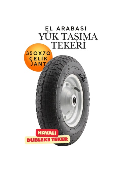 El Arabası Yük Taşıma Tekeri Bilyeli Rulmanlı Havalı Dubleks 350x70 Mm Çelik Jant Tekerlek Ağır Vasıta Dayanıklı Sanayi Tipi İnşaat Bahçe Arabası Lastiği El Arabası Yük Taşıma Tekeri Bilyeli Rulmanlı Havalı Dubleks 350x70 Mm Çelik Jant Tekerlek Ağır Vasıta Dayanıklı Sanayi Tipi İnşaat Bahçe Arabası Lastiği