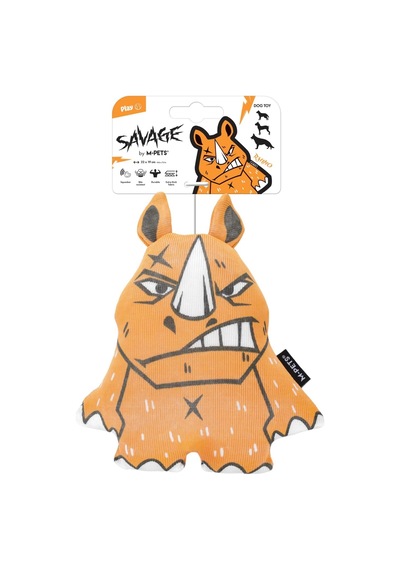 M-pets Savage Rhino Köpek Oyuncağı