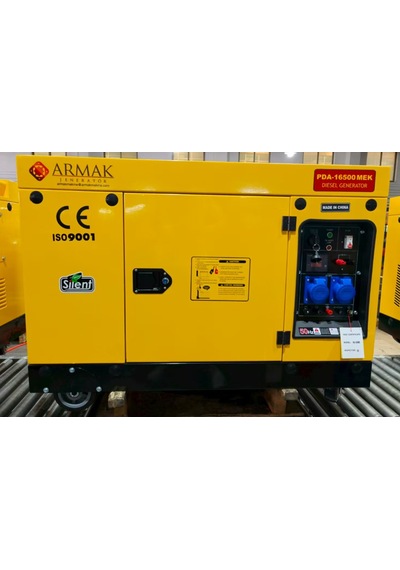 Armak PDA-16500 MEK 16.5KVA Dizel Monofaze Kabinli Portatif Jeneratör
