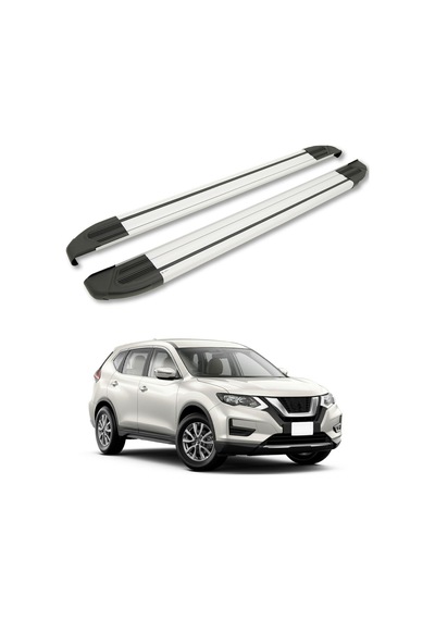 Nissan X-trail T32 2014-2022 Yan Basamak Brillant Gri