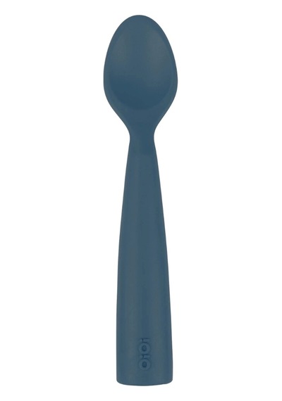 Oioi Nam Nam Silikon Mama Kaşığı Deep Blue Deep Çok Renkli