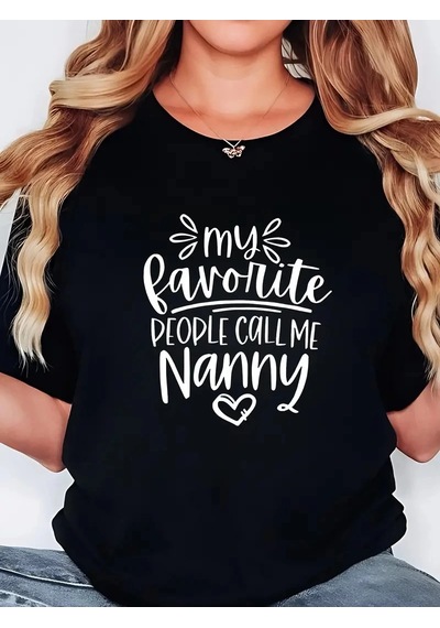 Genel Marka 20/1 Penye Compack Baskılı Oversize Bisiklet Yaka Kısa Kol T-shirt - Siyah - Renkli
