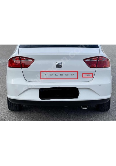 Toledo & TDI Bagaj Yazısı Seti 2'li Takım